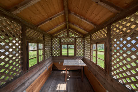 Gemeinde Töging Landkreis Altötting Engfurt Herrenhaus Pavilon (Dirschl Johann) Deutschland AÖ